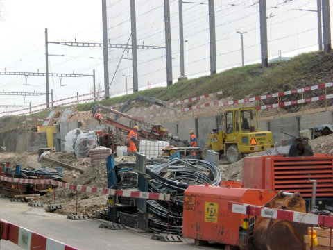  9.4.2010 Beginn der Bauarbeiten