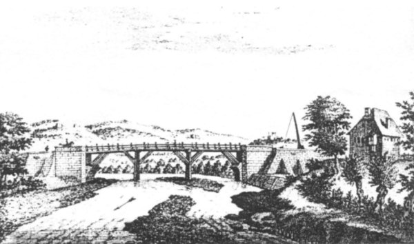 Holzbrcke 1745