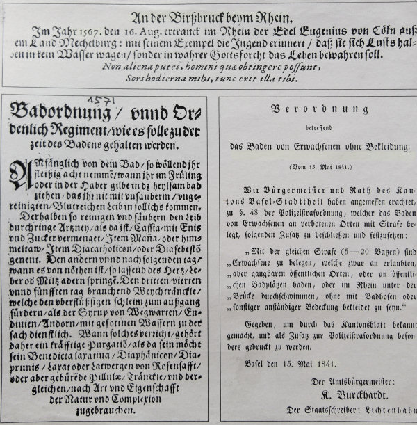 Baderegeln 1841