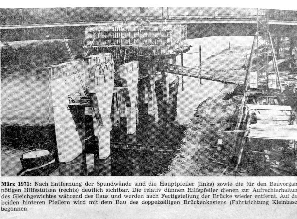 Autobahnbrcke Mrz 1971