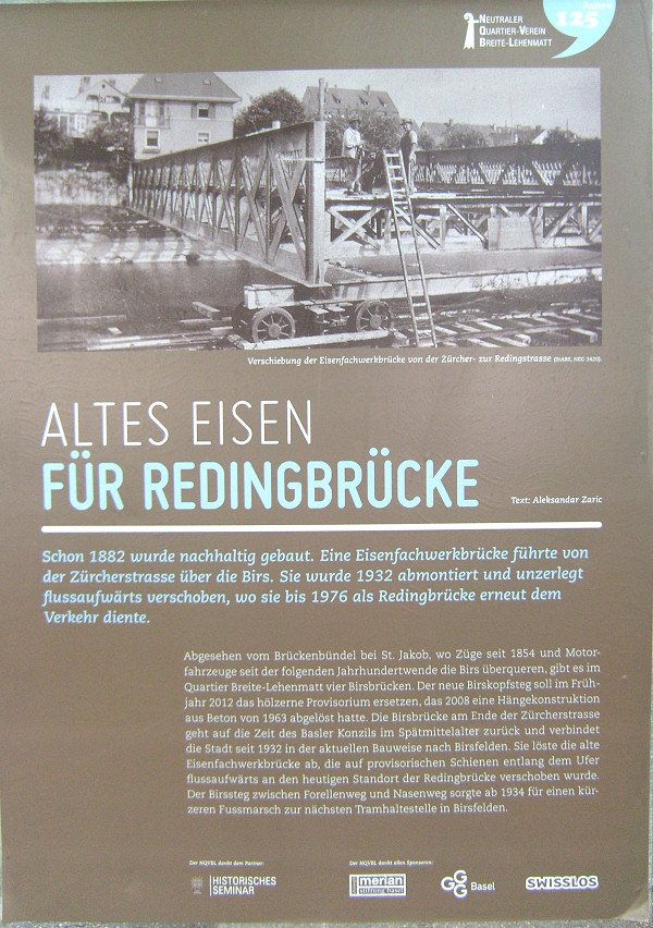 Altes Eisen fr Redingbrcke
