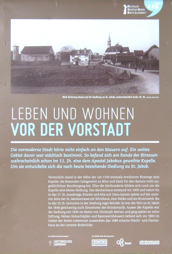 Leben und Wohnen vor der Vorstadt